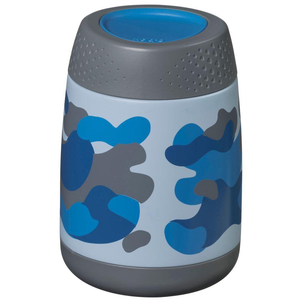 Insulated Food Jar Mini - blue camo