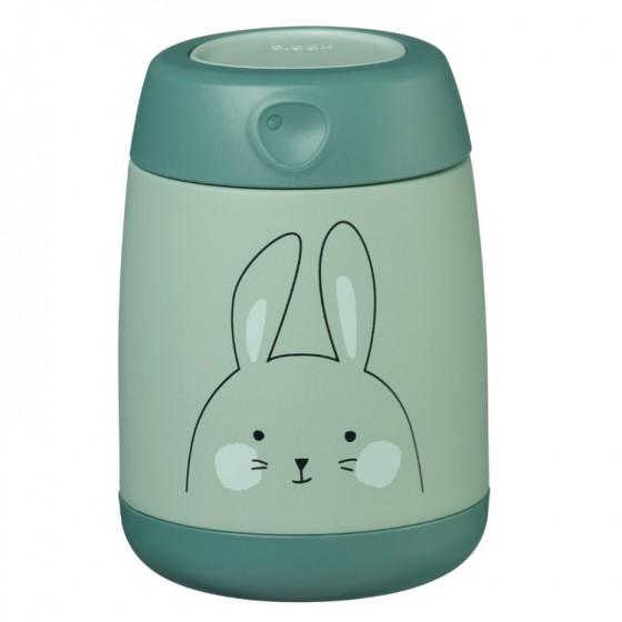 insulated food jar mini - so bunny