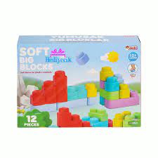 SOFT LARGE BLOCKS 12 PCS