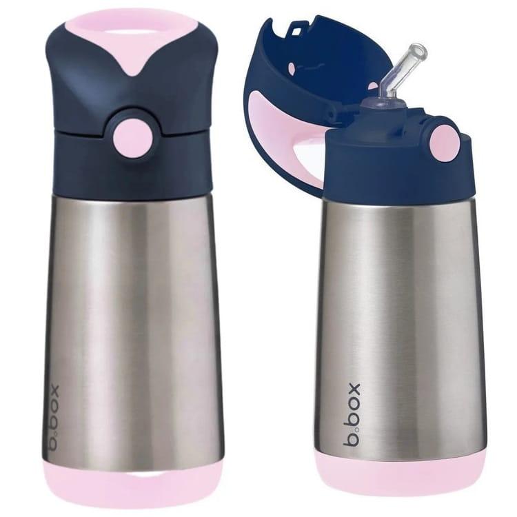 Insulated drink bottle - Indigo rose