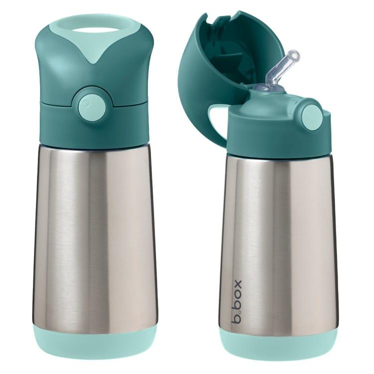350ml insulated drink bottle - emerald forest