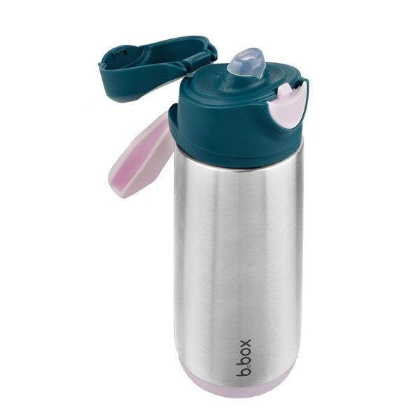 500ml insulated sport spout bottle - indigo rose