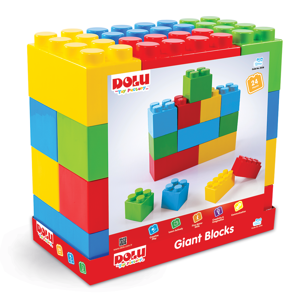 BUILDING BLOCKS XXL 24PCS.