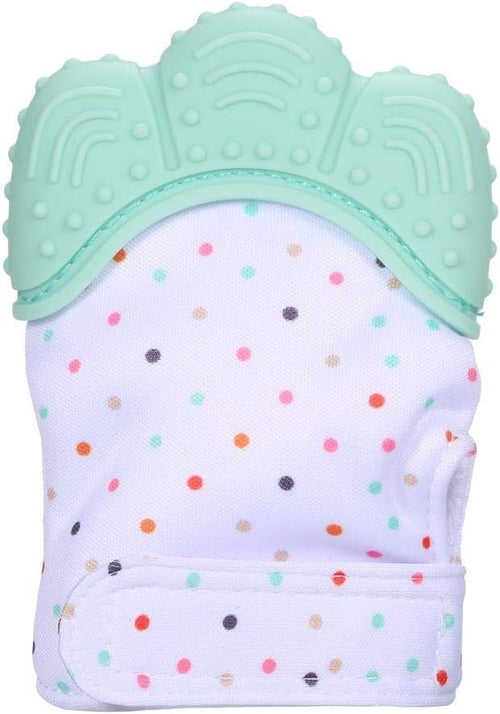 BABY TEETHING GLOVE /BUTTERFLY / GREY