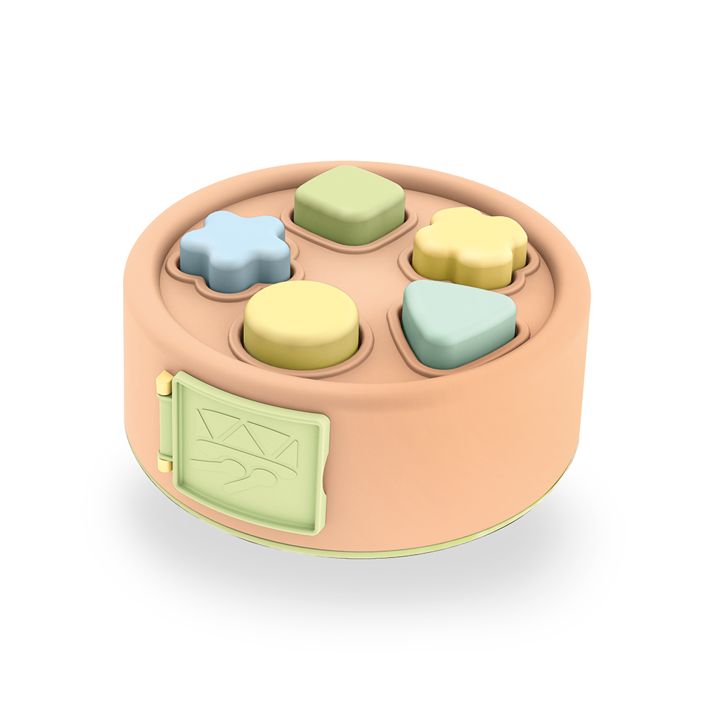 2in1 Drum and Shape Sorter