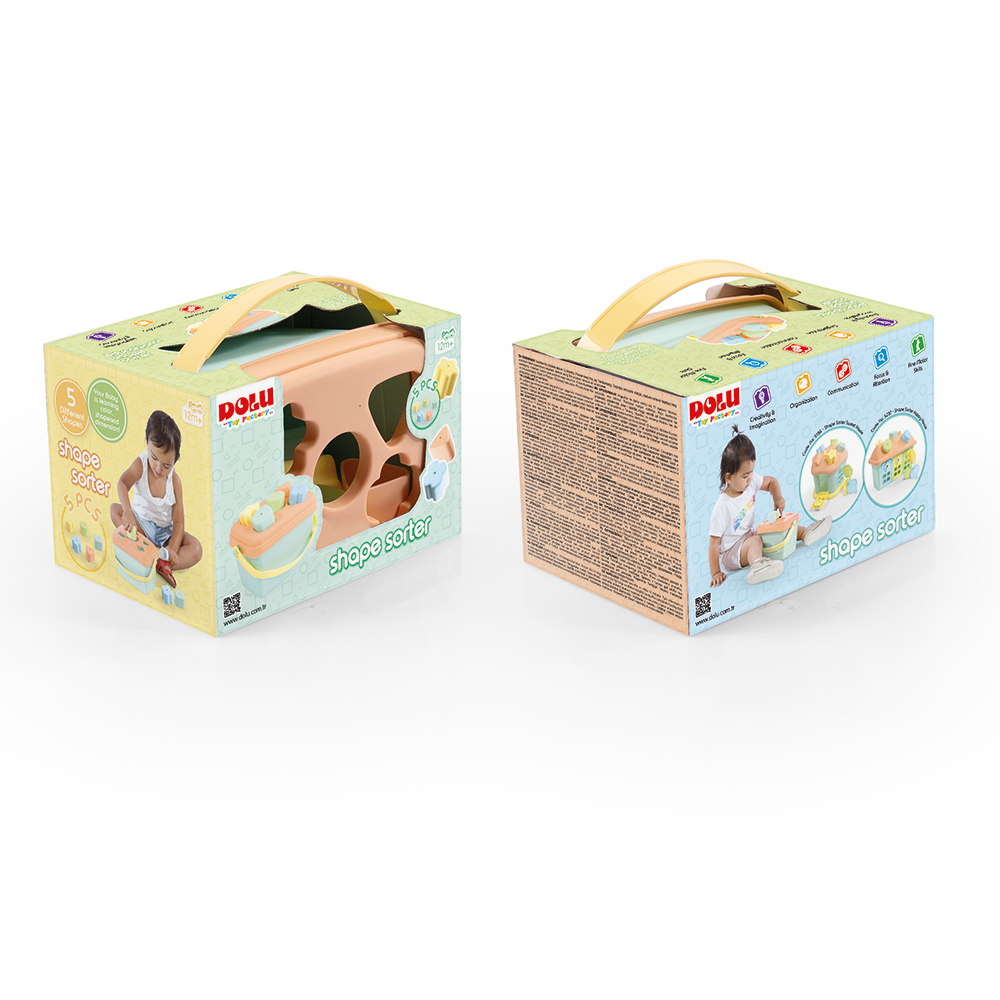 SHAPE SORTER BUCKET 5 PCS