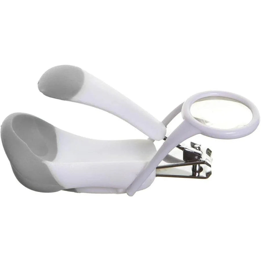 Dreambaby Baby Nail Clippers with Magnifying Glass – Grey