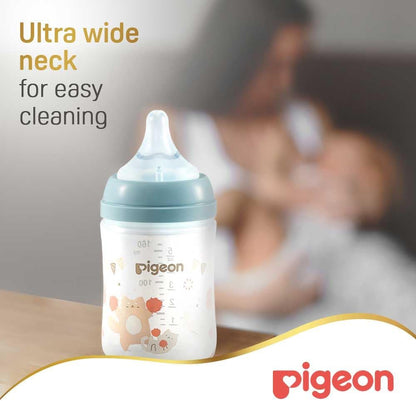 Pigeon Softouch Wide Neck Peristaltic PLUS Decorated Nursing Bottle