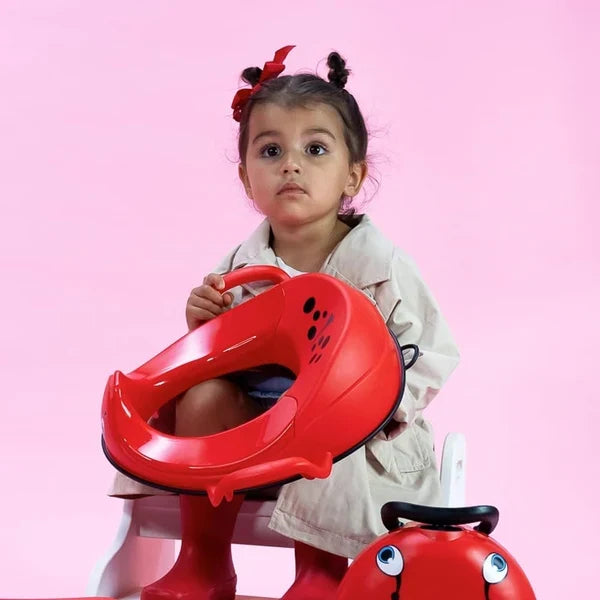 My Little Trainer Seat Toilet Training Seat – Ladybird