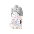 BABY TEETHING GLOVE /BUTTERFLY / GREY