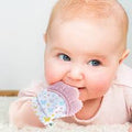 BABY TEETHING GLOVE /BUTTERFLY / PINK