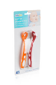 SOFT TIP SPOON / ORANGE-RED