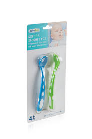 SOFT TIP SPOON / GREEN-BLUE