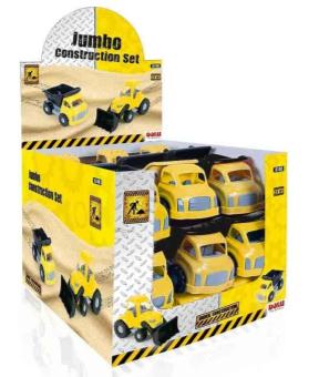 JUMBO CONSTRUCTION SET IN DISPLAY