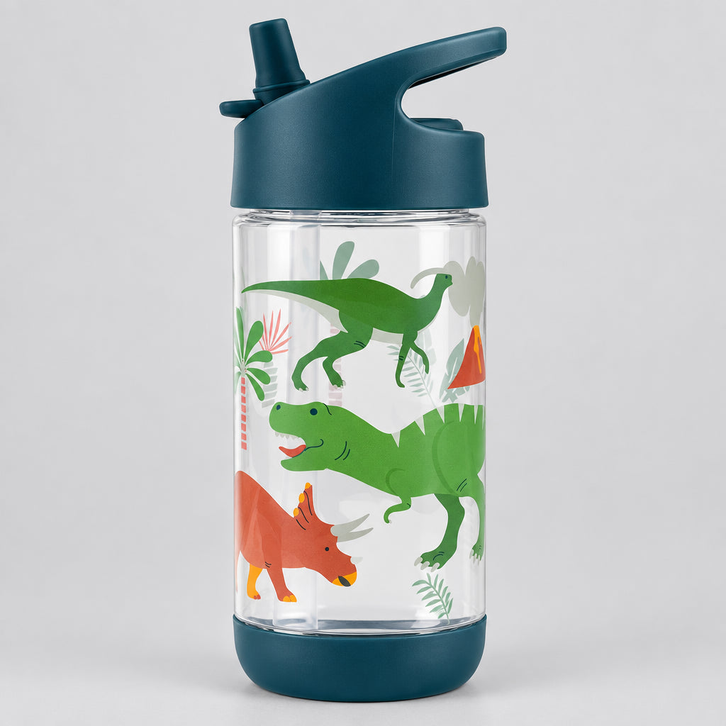 Stephen Joseph Flip Top Kids Water Bottle – Dino