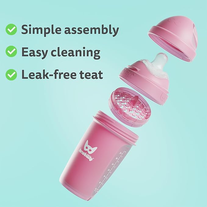 Herobility Double Anti-Colic Baby Bottles