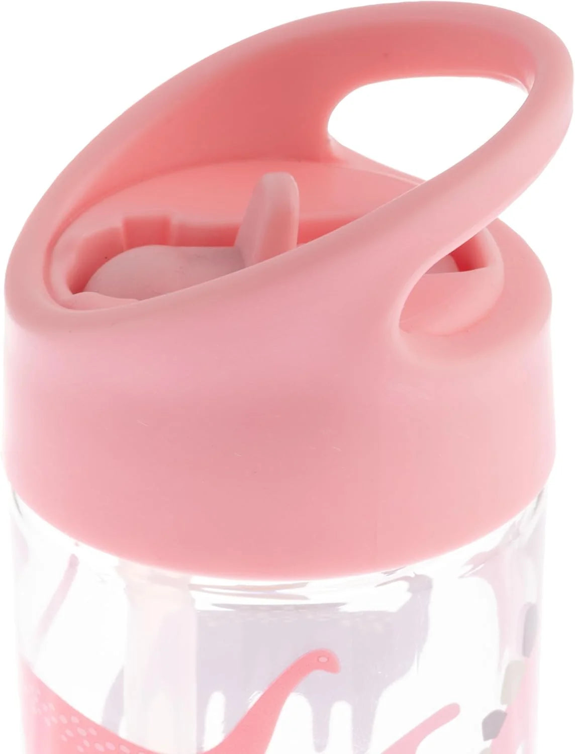 Stephen Joseph Flip Top Kids Water Bottle – Pink Dino