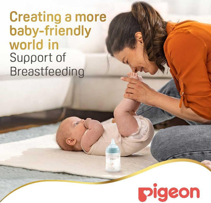 Pigeon Softouch Wide Neck Peristaltic PLUS Decorated Nursing Bottle
