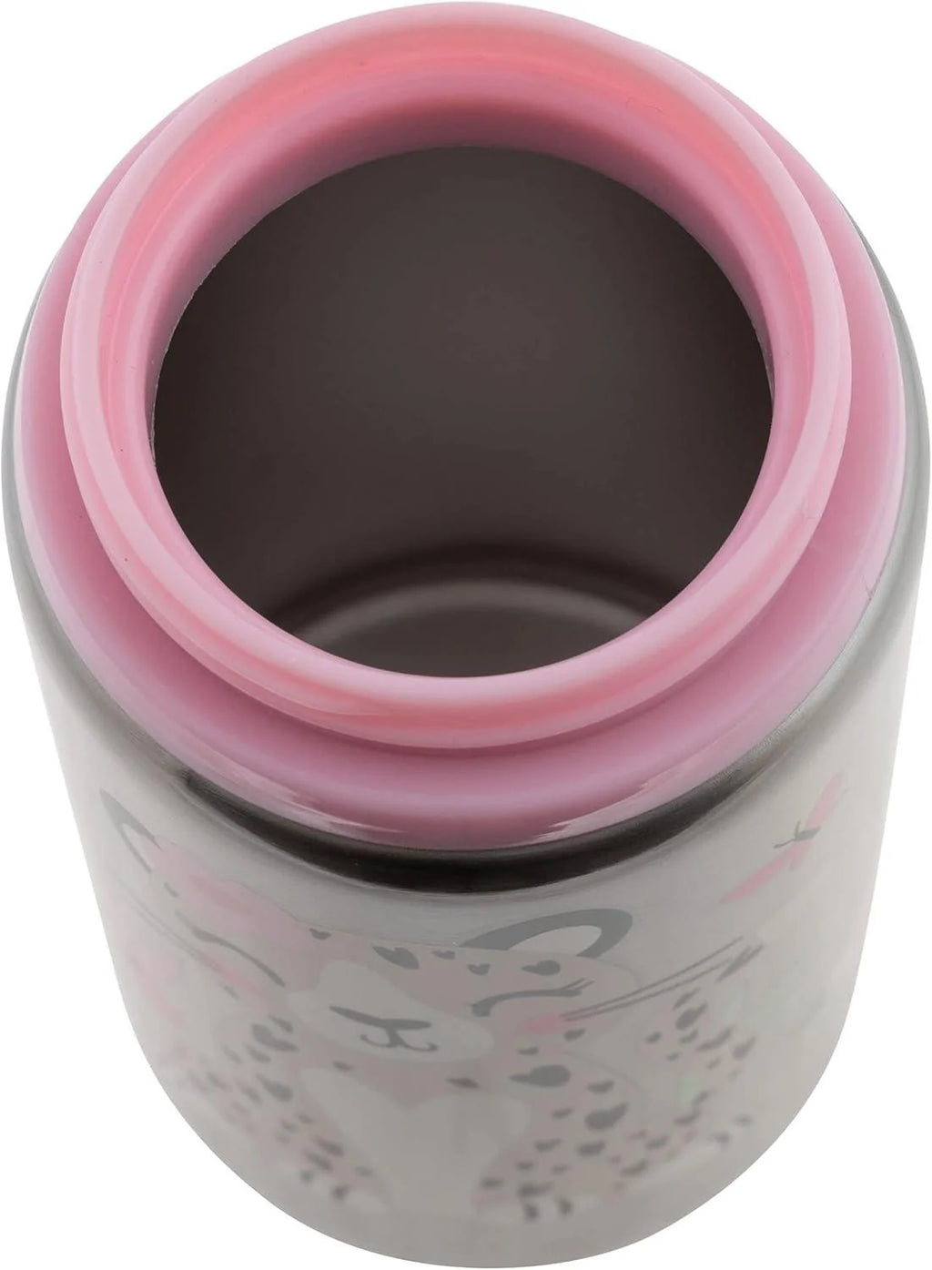 Stephen Joseph Stainless Steel Water Bottles - Pink Dino, 350ml