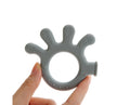 BABY SILICONE TEETHER /OCTOPUS / GREY