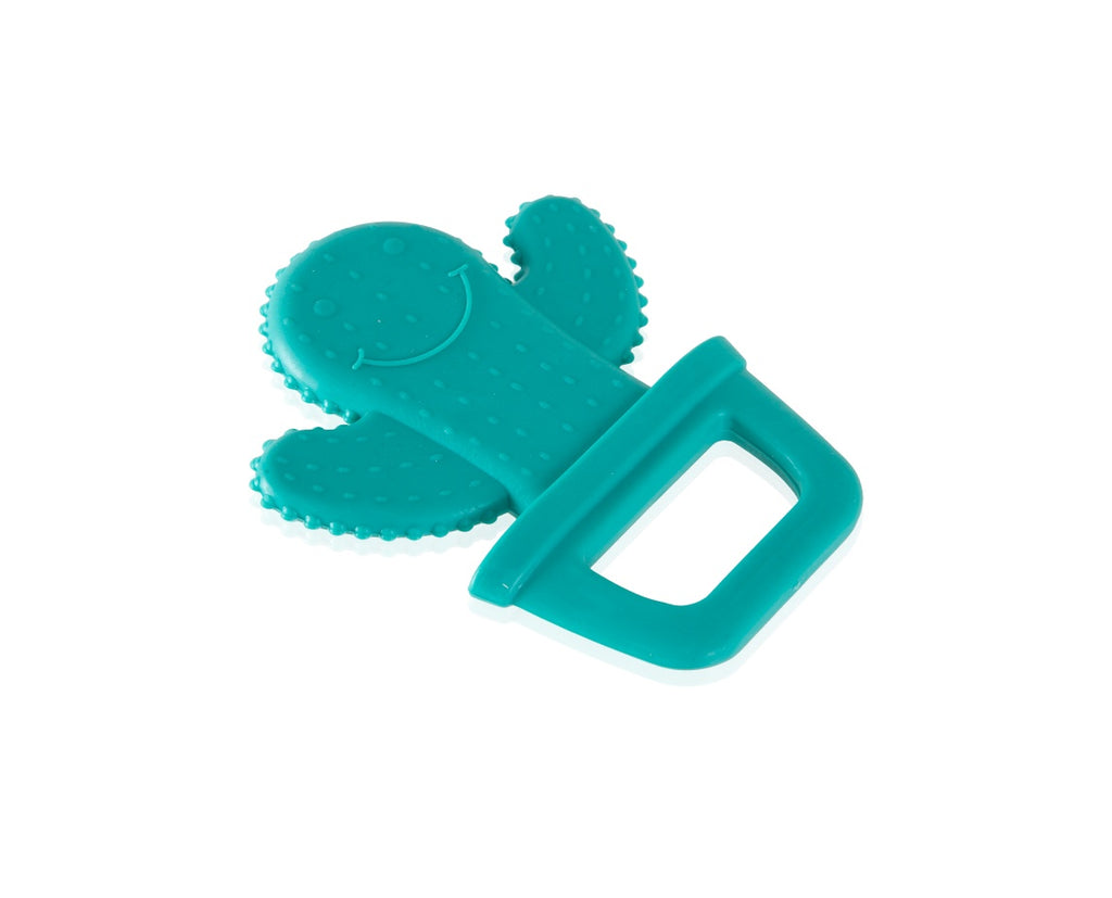 SILICONE BABY TEETHER /CACTUS / GREEN