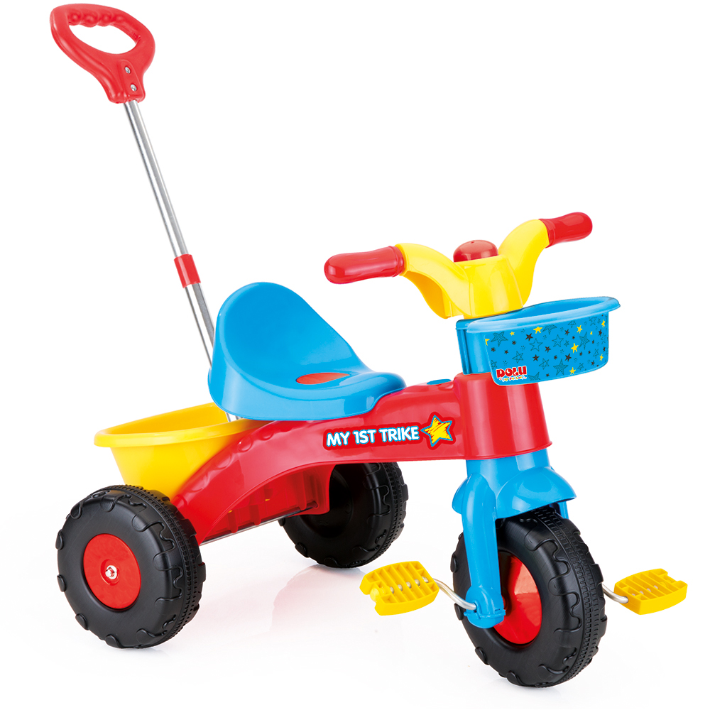 MY FIRST TRIKE PARENT HANDLE UNASSEMBLED IN PRINT BOX