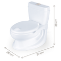 EDUCATIONAL WASHABLE POTTY WITH FLUSH SOUND EFFECT