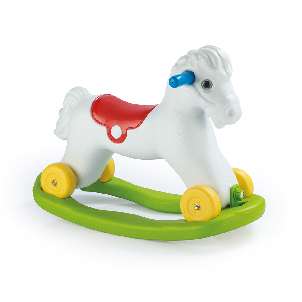 ROCKING HORSE WITH WHEELS