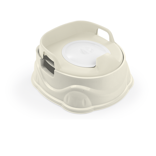 3in1 Potty/Toilet Adapter/Step Up Stool - Relax Beige
