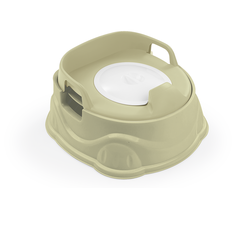 3in1 Potty/Toilet Adapter/Step Up Stool - Eco Green