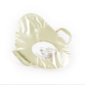 High Backrest Toilet Training Seat - Eco Green - Non-Slip