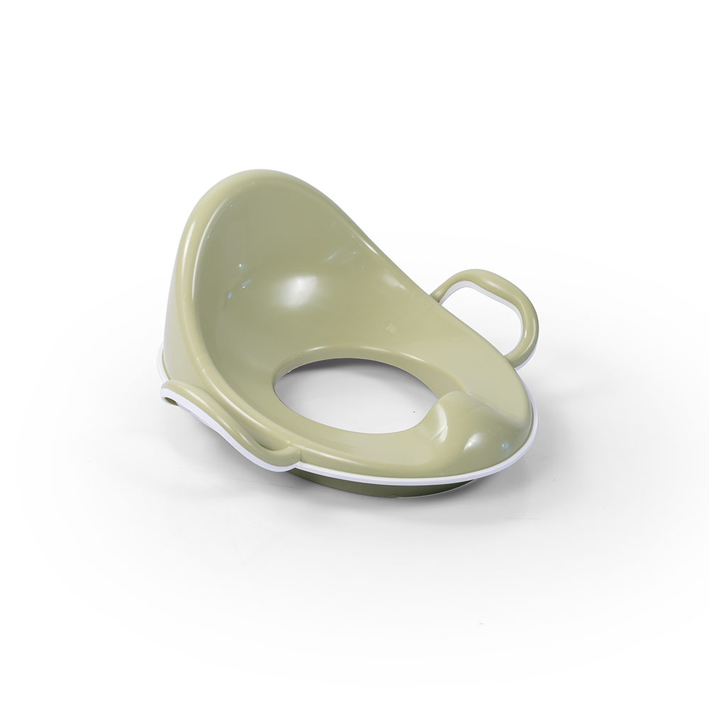 High Backrest Toilet Training Seat - Eco Green - Non-Slip
