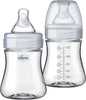 Chicco Duo 5oz. Hybrid Baby Bottle with Invinci-Glass Inside and Plastic Outside
