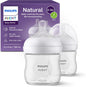 PHILIPS AVENT Baby Bottle with Natural Response , 4 Oz, 2 Count