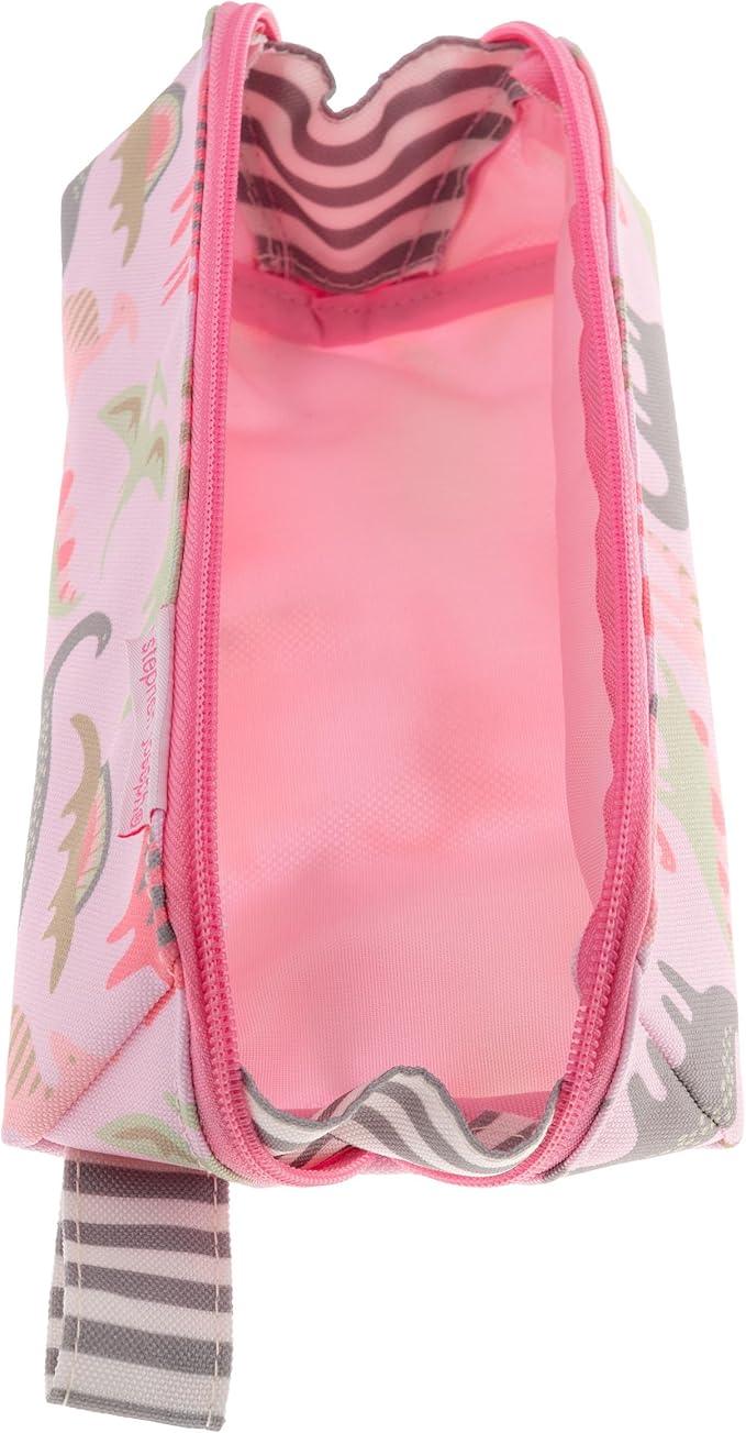 Stephen Joseph All Over Print Pencil Pouch – Pink Dino