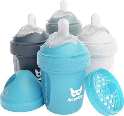 Herobility Double Anti-Colic Baby Bottles