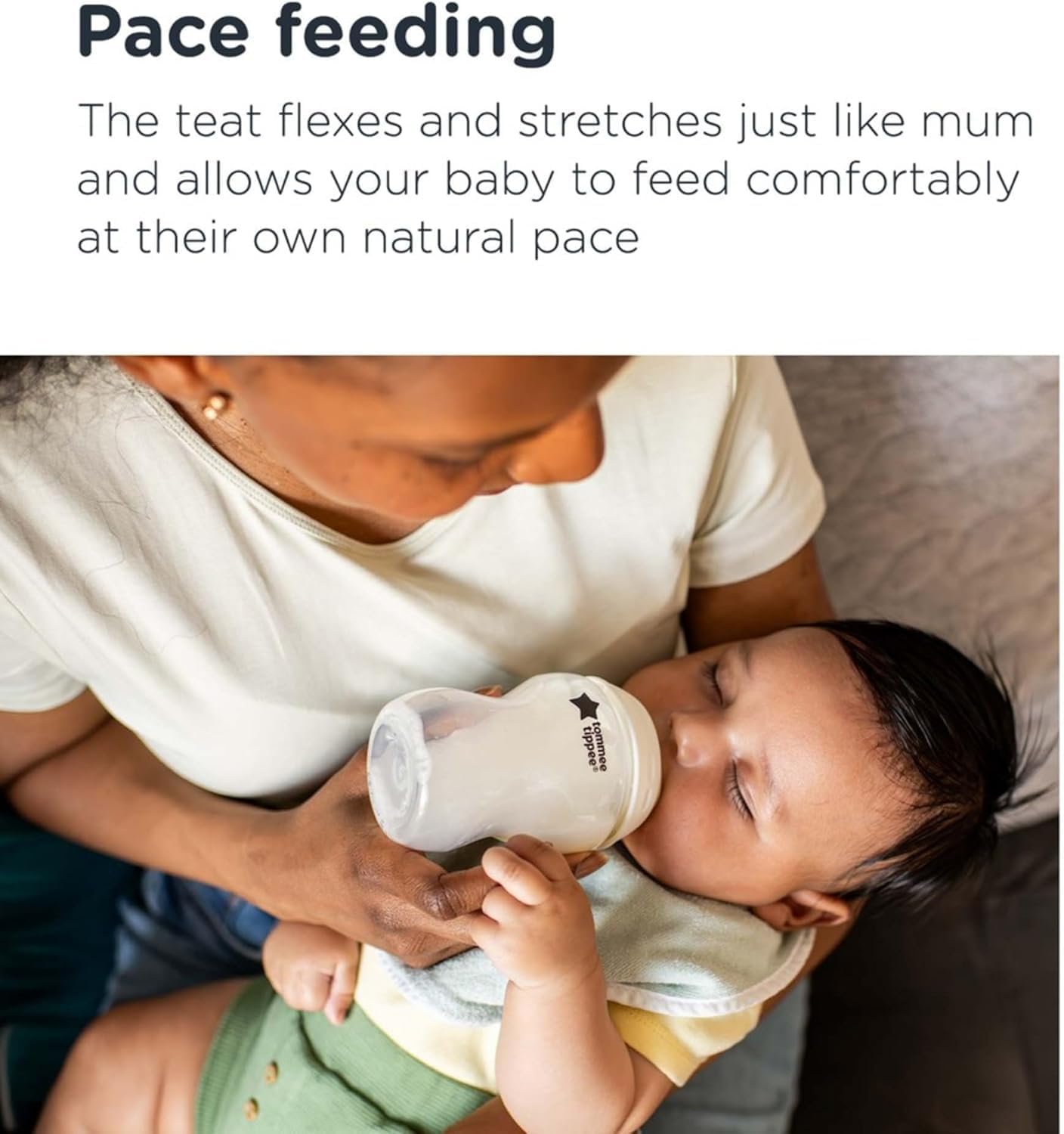 Tommee Tippee Baby Bottles, Natural Start Anti-Colic Baby Bottle with Slow Flow Breast-Like Teat