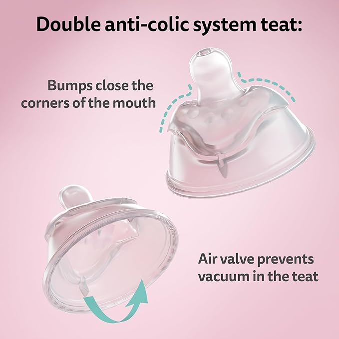 Herobility Double Anti-Colic Baby Bottles