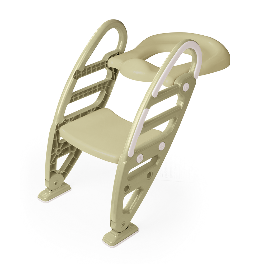 Ref Toilet Trainer With Adjustable Non-Slip Ladder - Eco Green