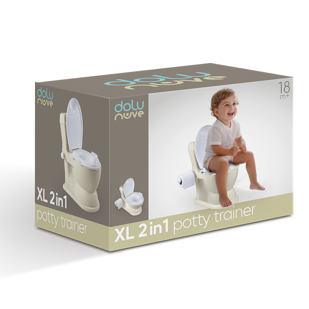 XL Educational Potty - Relax Beige