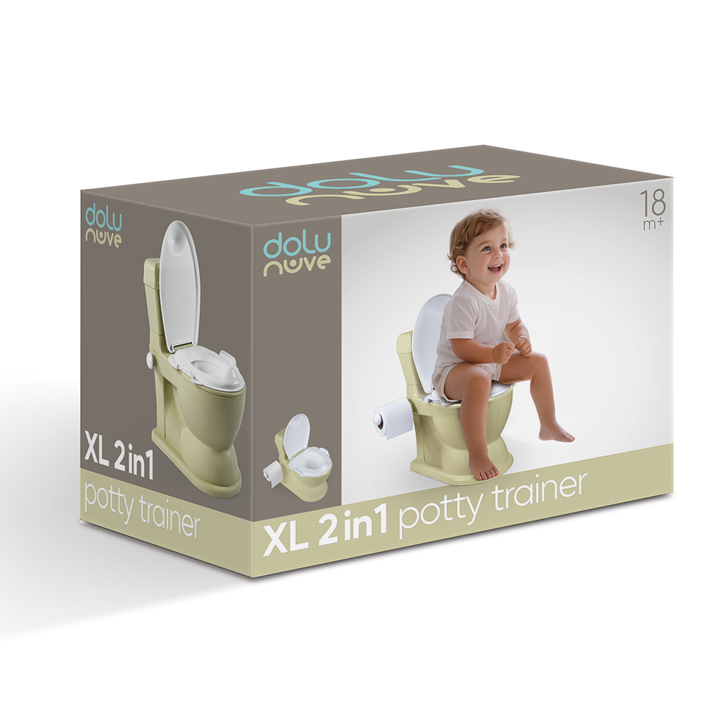 XL Educational Potty - Eco Green