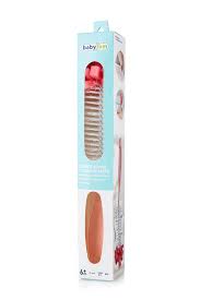 SPONGE BOTTLE CLEANING BRUSH PINK