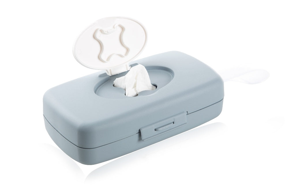 WET TOWEL BOX / GREY &WHITE