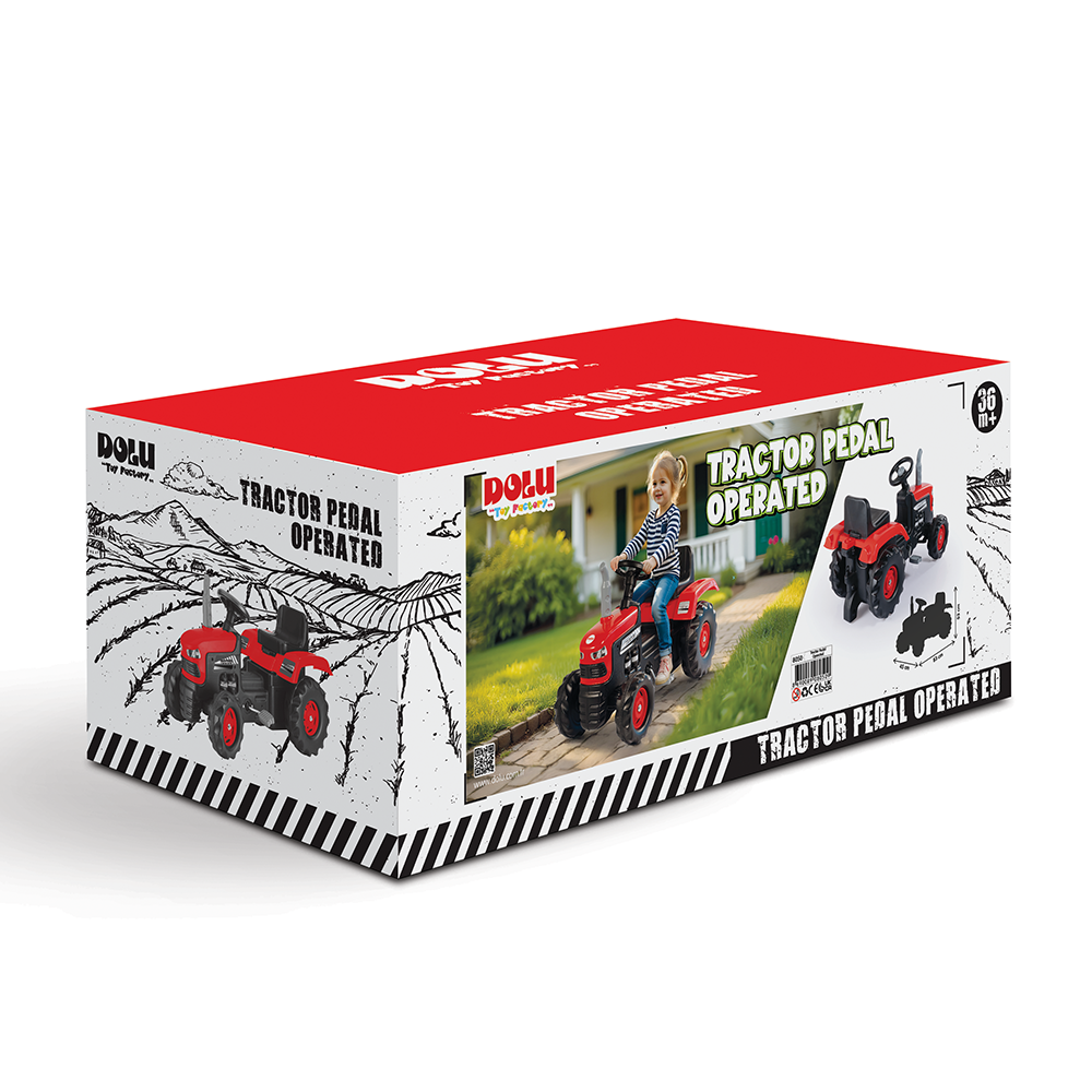 TRACTOR PEDAL OPERATED