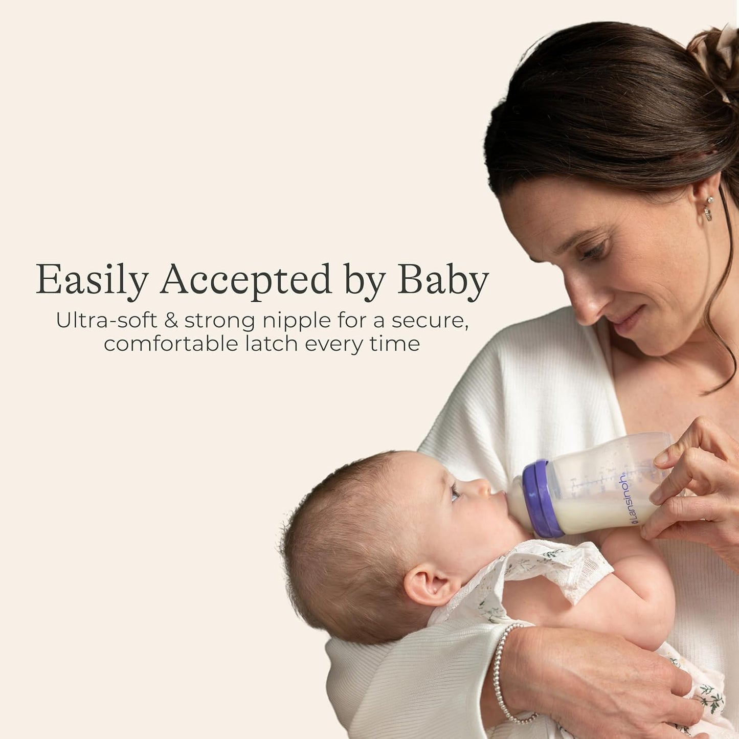 Lansinoh Baby Bottles for Breastfeeding Babies