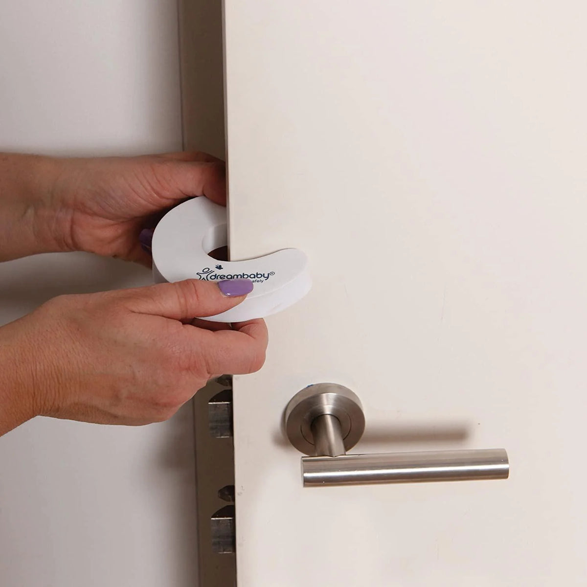 Dreambaby Foam Door Stopper – Finger Pinch Guard, 2 Pack