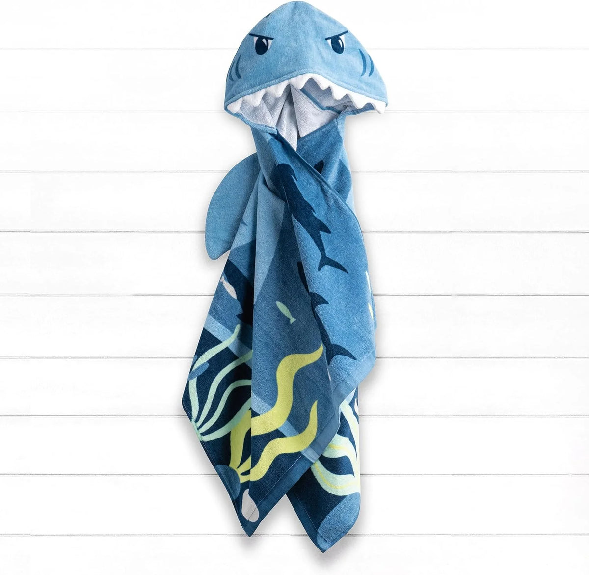 Stephen Joseph Hooded Bath & Beach Towel – Shark