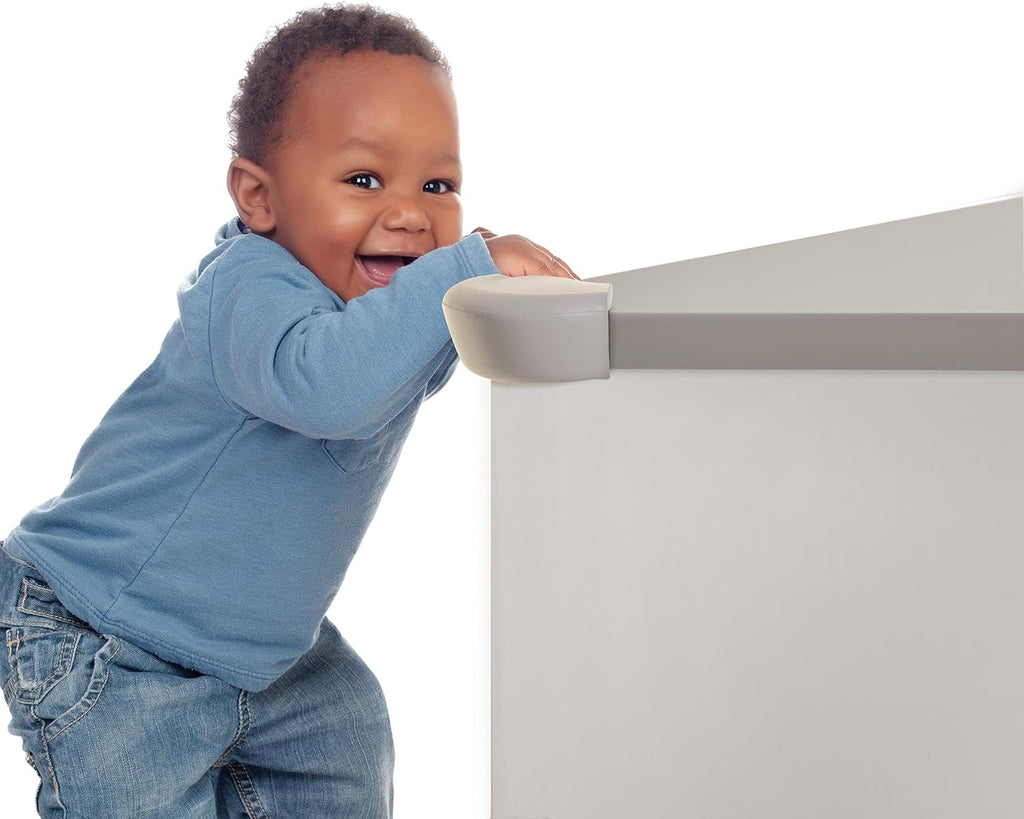 Dreambaby Bump-Guard Corner Protectors – Grey, 4 Pack