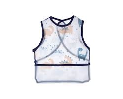 STAIN PROOF WEARABLE BIB / DINOSAUR