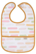 STAIN PROOF BIB PASTEL STRIPES